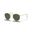 Ray-Ban Round Metal RB 3447 919631 50 Gold-Green Unisex Güneş Gözlüğü