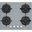 Silverline CS5437S01 Gri Cam Ankastre Ocak
