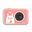 SJCam Funcam Kids Pembe Taşvan Desen Fotoğraf Makinesi