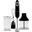 Smeg HBF03BLEU Siyah 50's Style Retro El Blender Seti