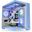 Thermaltake View 380 CA-1Z2-00MFWN-00 ARGB Fanlı Mavi ATX Gaming Bilgisayar Kasası