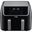 Yui M40 Maxi Fry Siyah İki Hazneli Smart Air Fryer Fritöz