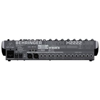 BEHRINGER XENYX X2222USB ミキサー Behringer XENYX X2222USB 22 Kanallı Efektli Mikser : Amazon.com.tr