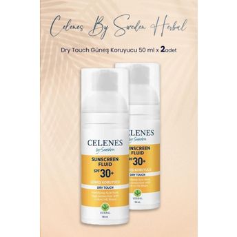 Celenes Herbal Dry Touch Fluid SPF 50+ 50 ml Yüksek Korumalı Güneş ...