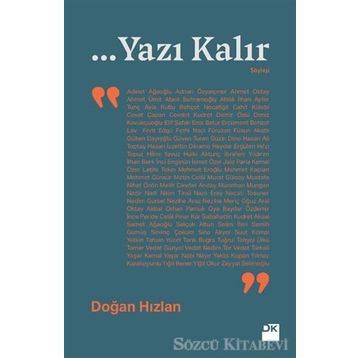 ...Yazı Kalır - Doğan Hızlan