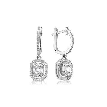 0.51 ct Pırlantalı Elmas Küpe