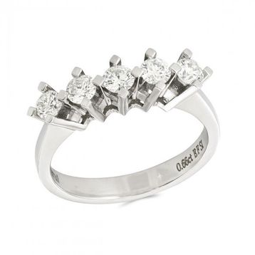 0,66 ct Pırlanta Beştaş Yüzük