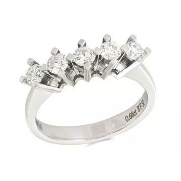 0,66 ct Pırlanta Beştaş Yüzük