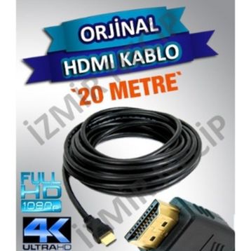 1.4 Ver. 3D Kablo 20 Metre Hdmı Kablo