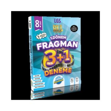 1. Dönem Fragman 3+1 Deneme Soruları Ünlüler Karması
