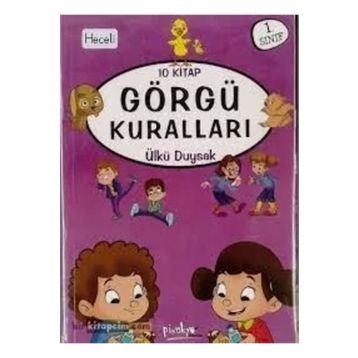 1. Sınıf 10'lu Heceli Görgü Kuralları