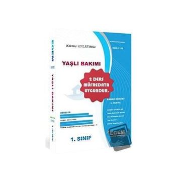 1. Sınıf 2 Yarıyıl Bahar Dönemi Yaşlı Bakımı Konu Anlatımlı Soru Bankası