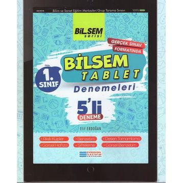 1. Sınıf Bilsem Tablet 5'li Evrensel Yayınları