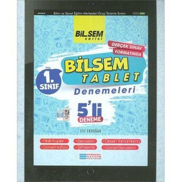 1. Sınıf Bilsem Tablet 5'li Evrensel Yayınları