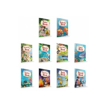 1. Sınıf Hikaye Kitabı Güçlü Karakter Serisi 10 Kitap Damla Yayınevi
