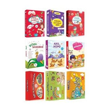 1. Sınıf Karma Hikaye Seti 9 Kutu 90 Kitap