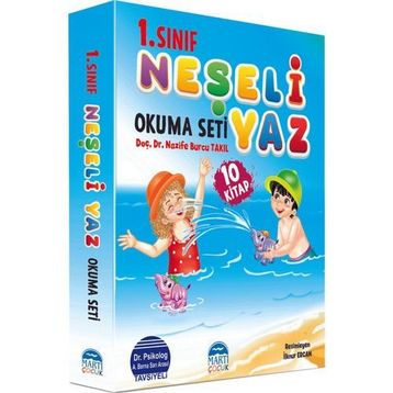 1. Sınıf Neşeli Yaz Okuma Seti Martı Çocuk Yayınları