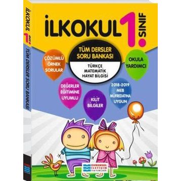 1.Sınıf Tüm Dersler Soru Bankası / Kolektif / Evrensel İletişim Yayınları