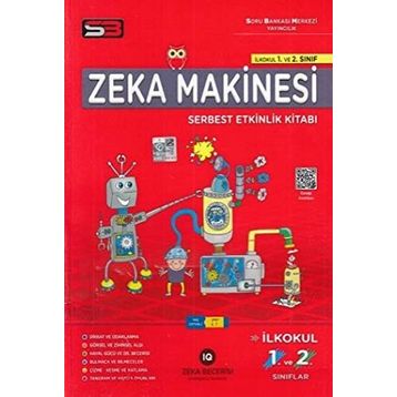 1. ve 2. Sınıf Zeka Makinesi Serbest Etkinlik Kitabı-Sbm Yayınları