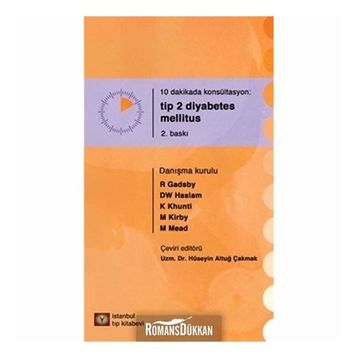 10 Dakikada Konsültasyon Tip 2 Diyabetes Mellitus - R Gadsby