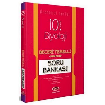 10. Sınıf Biyoloji Beceri Temelli Soru Bankası Protokol Serisi-Data Yayınları