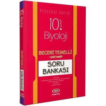 10. Sınıf Biyoloji Beceri Temelli Soru Bankası Protokol Serisi-Data Yayınları
