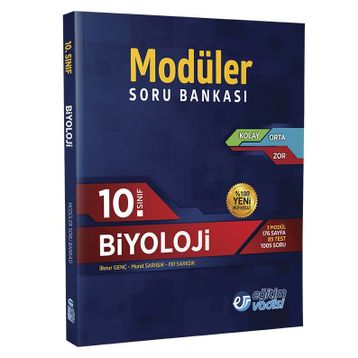 10. Sınıf Biyoloji Modüler Soru Bankası - Eğitim Vadisi Yayınları
