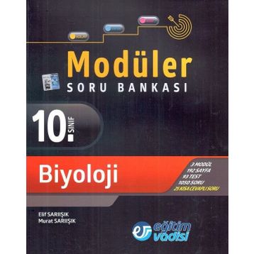 10. Sınıf Biyoloji Modüler Soru Bankası - Eğitim Vadisi Yayınları