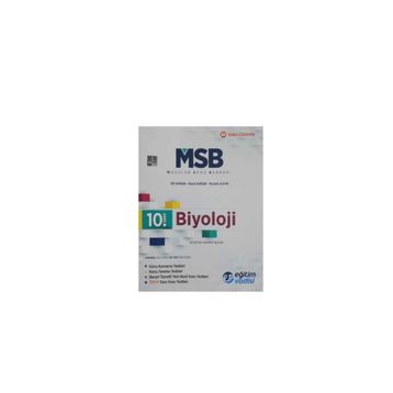 10. Sınıf Biyoloji Modüler Soru Bankası - Eğitim Vadisi Yayınları