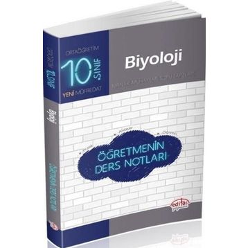 10. Sınıf Biyoloji Öğretmenin Ders Notları Editör Yayınları