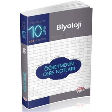 10. Sınıf Biyoloji Öğretmenin Ders Notları Editör Yayınları