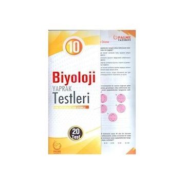 10. Sınıf Biyoloji Yaprak Testleri Yayınevi Palme Yayınları