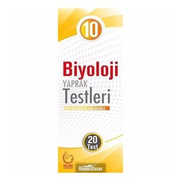 10. Sınıf Biyoloji Yaprak Testleri Yayınevi Palme Yayınları