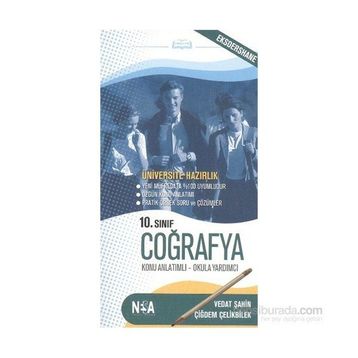 10. Sınıf Coğrafya Konu Anlatımlı - Okula Yardımcı - Çiğdem Çelikbilek Vedat Şahin