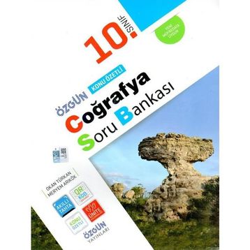10. Sınıf Coğrafya Konu Özetli Soru Bankası Özgün Yayınları