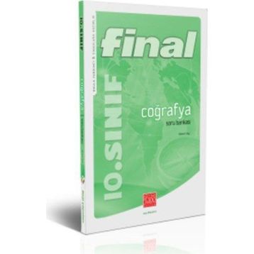 10.Sınıf Coğrafya Soru Bankası Final Yayınları
