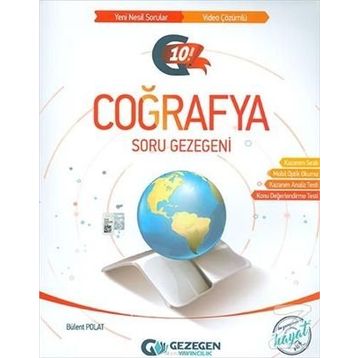 10. Sınıf Coğrafya Soru Bankası - Gezegen Yayınları