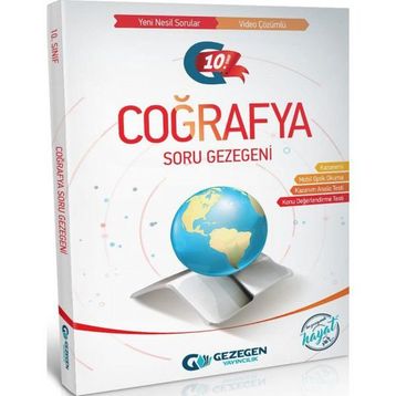 10. Sınıf Coğrafya Soru Bankası - Gezegen Yayınları