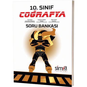 10. Sınıf Coğrafya Soru Bankası Kitabı-Simya Yayınları