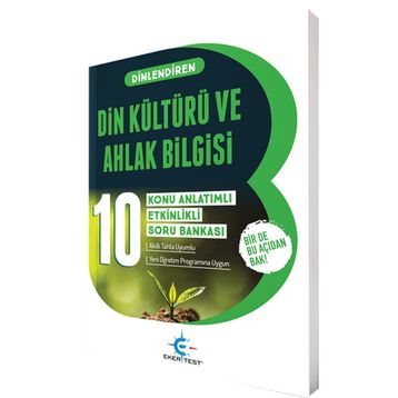 10. Sınıf Din Kültürü ve Ahlak Bilgisi Konu Anlatımlı Etkinlikli Soru Bankası-Eker Test Yayınları