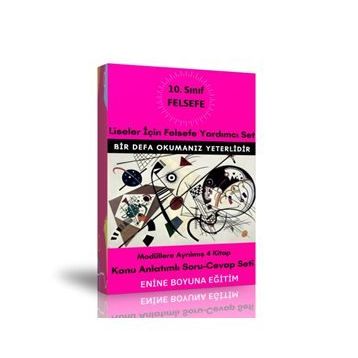 10. Sınıf Felsefe Enine Boyuna Modüler 4 Kitap Kitap Seti