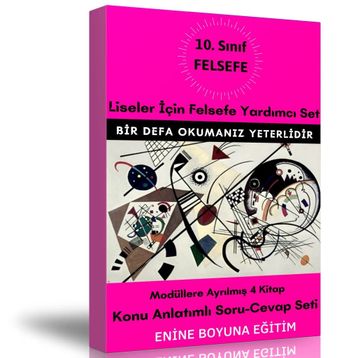10. Sınıf Felsefe Enine Boyuna Modüler 4 Kitap Kitap Seti