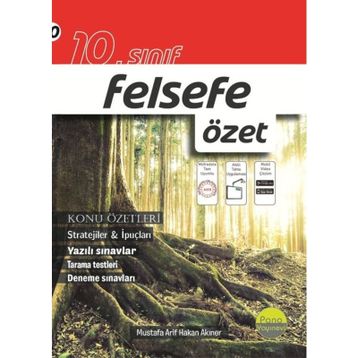 10. Sınıf Felsefe Özet-Pano Yayınları