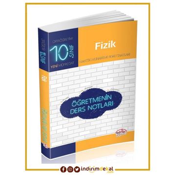 10. Sınıf Fizik Öğretmenin Ders Notları Kollektif Editör Yayınları