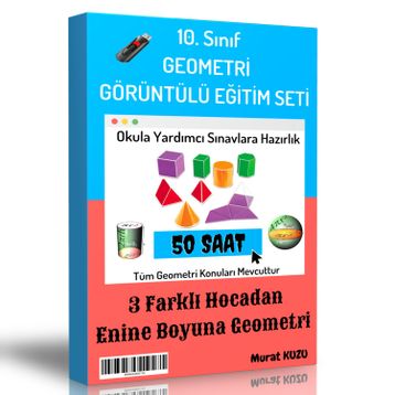 10. Sınıf Geometri Görüntülü Eğitim Seti