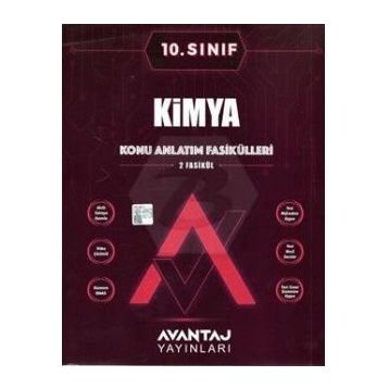 10.sınıf Kimya Konu Anlatım Fasikülleri - Avantaj Yayınları
