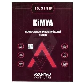 10.sınıf Kimya Konu Anlatım Fasikülleri - Avantaj Yayınları