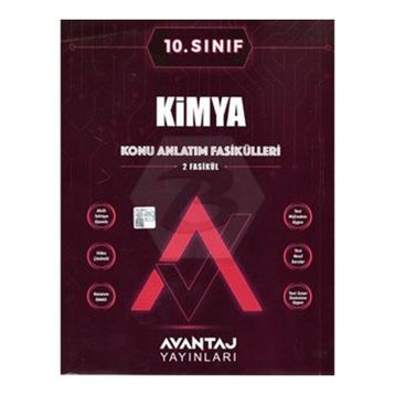 10.sınıf Kimya Konu Anlatım Fasikülleri - Avantaj Yayınları