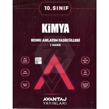 10.sınıf Kimya Konu Anlatım Fasikülleri - Avantaj Yayınları