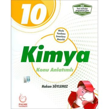 10. Sınıf Kimya Konu Anlatımlı Palme Yayınları